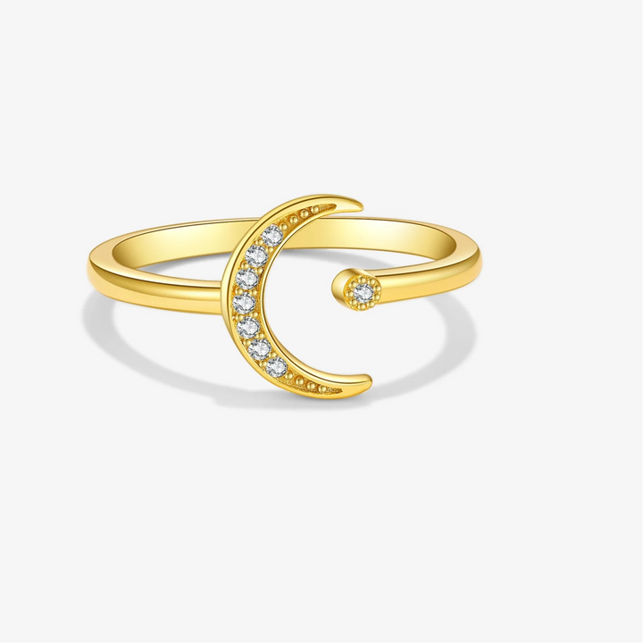 Moonlight Sparkle Adjustable Ring