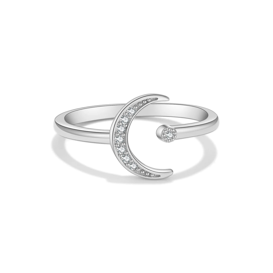 Moonlight Sparkle Adjustable Ring