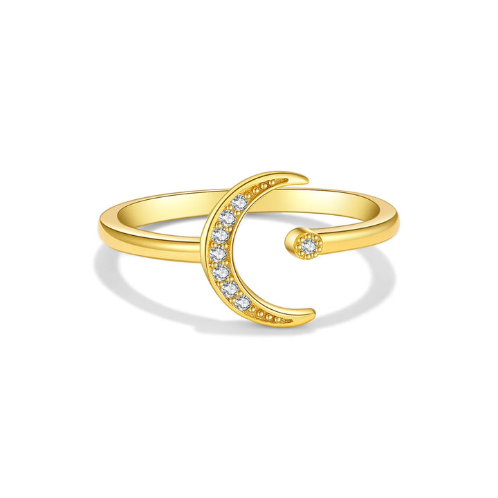 Moonlight Sparkle Adjustable Ring